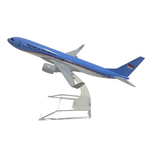 WJXNNON Für Boeing 737 Flugzeugmodell, Druckgussmetall, 1/400, 16 cm WJXNNON Für Boeing 737 Flugzeugmodell, Druckgussmetall, 1/400, 16 cm von WJXNNON