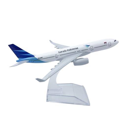 WJXNNON Für Boeing B737 Serie Legierung Metall Druckguss Flugzeug Modell Spielzeug Für Jungen Geschenk Sammlung Display 16CM(B737 Garuda) von WJXNNON