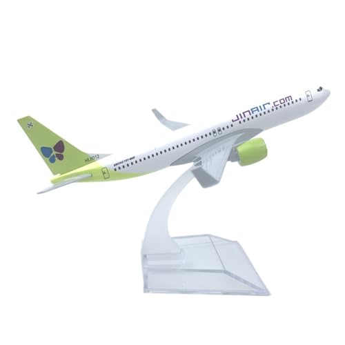 WJXNNON Für Boeing B737 Serie Legierung Metall Druckguss Flugzeug Modell Spielzeug Für Jungen Geschenk Sammlung Display 16CM(B737 air Vacuum) von WJXNNON