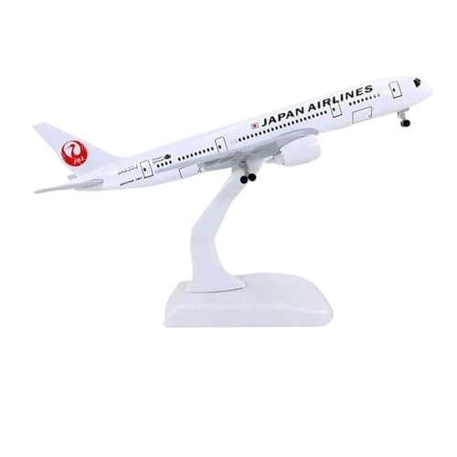 WJXNNON Für Boeing B747 Airlines Flugzeugmodelle Flugzeuge Mit Fahrgeschenkensammlung 20 cm(Japan B787) von WJXNNON