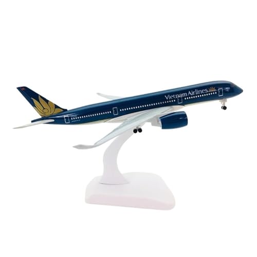 WJXNNON Für Boeing B747 Airlines Flugzeugmodelle Flugzeuge Mit Fahrgeschenkensammlung 20 cm(Vietnam A350) von WJXNNON