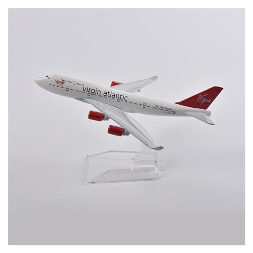 WJXNNON Für British Airways Boeing 777 Flugzeugmodell, Druckguss-Metallflugzeuge im Maßstab 1:400, 16 cm (Size : Virgin Atlantic) von WJXNNON