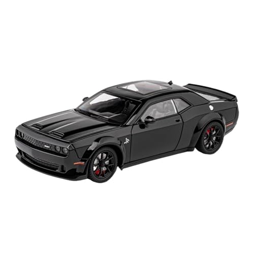 WJXNNON Für Challenger Hellcat Redeye Legierung Automodell Sound Und Licht Kinder Spielzeug Geburtstagsgeschenk 1:24(Black) von WJXNNON