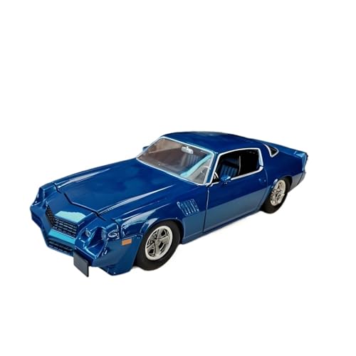 WJXNNON Für Chevrolet Z28 1979 Legierung Auto Druckguss & Spielzeug Fahrzeuge Modell Miniatur 1:24 Skala(Blue) von WJXNNON