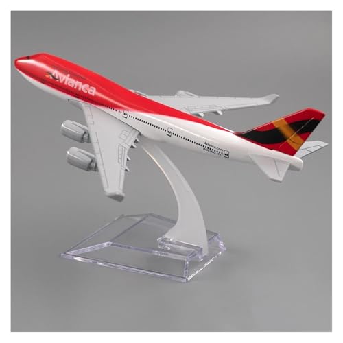 WJXNNON Für Columbia Airlines B747 Alloy Aviation Model Display Geeignetes Flugzeugmodell Decorat 16cm von WJXNNON