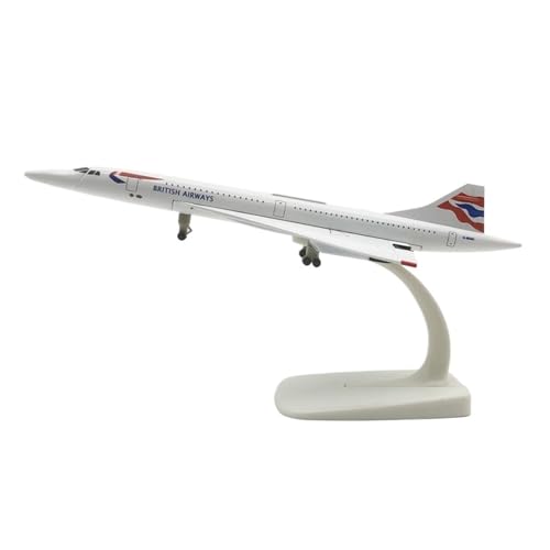 WJXNNON Für Concorde Air France British Airways Spielzeugflugzeuge Flugzeugmodelle 20cm(British Concord) von WJXNNON