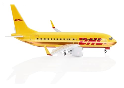 WJXNNON Für DHL B737 Flugzeugmodelle Druckgussflugzeuge Spielzeug Mit LED-Licht Für Collectio 47cm(No lamp) von WJXNNON