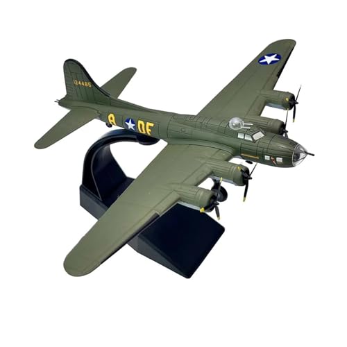 WJXNNON Für Den Zweiten Weltkrieg US B-17 Flying Fortress Schwerer Bomber Metallflugzeug Flugzeug Spielzeug Modell Sammlung Geschenk Maßstab 1/144 von WJXNNON