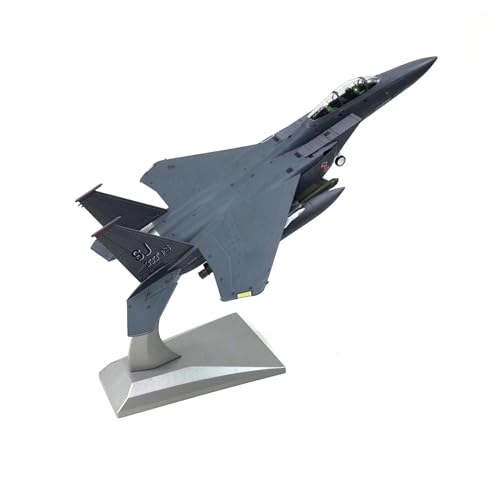 WJXNNON Für Diecast F-15E Überschallflugzeuglegierungsflugzeugmodell Sammlung Geschenk Display Dekoration 1/100 Skala von WJXNNON