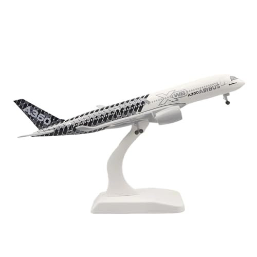 WJXNNON Für Diecast-Simulation A350 Alloy Airliner Modell Ornamente Spielzeug 20cm Serie von WJXNNON