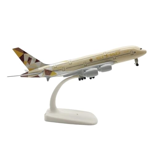 WJXNNON Für ETIHAD Airlines A380 Flugzeuge Fahrwerke Legierung Modell Spielzeug Kinder Für Sammlungen 20cm WJXNNON Für ETIHAD Airlines A380 Flugzeuge Fahrwerke Legierung Modell Spielzeug Kinder Für Sammlungen 20cm von WJXNNON