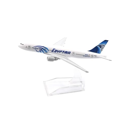 WJXNNON Für Egypt Air Boeing 777 Flugzeuge Flugzeugmodell Spielzeug 1:400 Diecast Metall Flugzeuge Spielzeug 16cm WJXNNON Für Egypt Air Boeing 777 Flugzeuge Flugzeugmodell Spielzeug 1:400 Diecast Metall Flugzeuge Spielzeug 16cm von WJXNNON