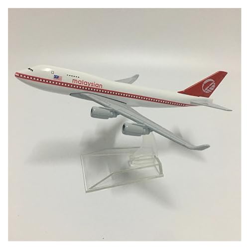 WJXNNON Für Firefly Airlines ATR72-600 16 cm 1/400 Flugzeug Modell Flugzeug Druckguss Metall(Malaysia 1 b747) von WJXNNON