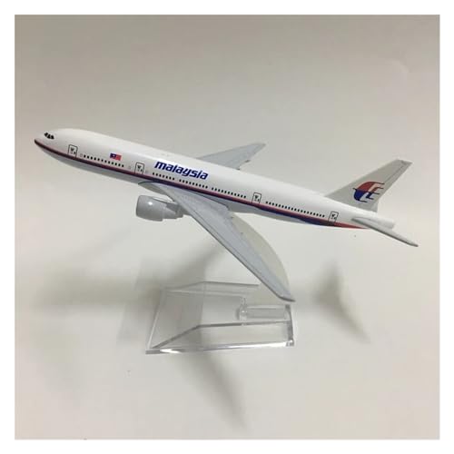 WJXNNON Für Firefly Airlines ATR72-600 16 cm 1/400 Flugzeug Modell Flugzeug Druckguss Metall(Malaysia 1 b777) von WJXNNON