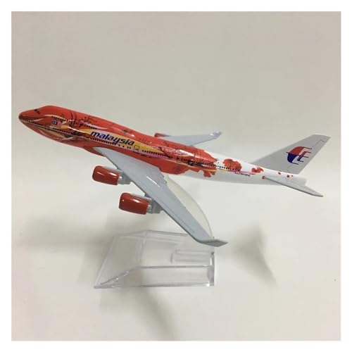 WJXNNON Für Firefly Airlines ATR72-600 16 cm 1/400 Flugzeug Modell Flugzeug Druckguss Metall(Malaysia b747) von WJXNNON