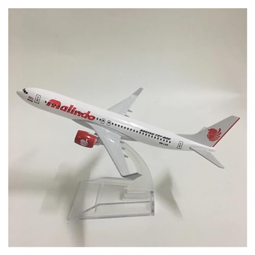 WJXNNON Für Firefly Airlines ATR72-600 16 cm 1/400 Flugzeug Modell Flugzeug Druckguss Metall(Mayin b737) von WJXNNON