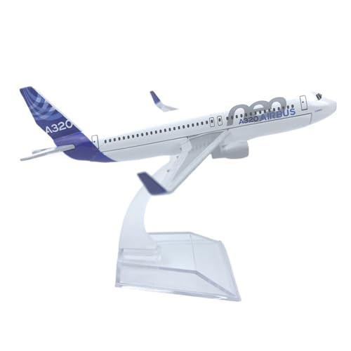 WJXNNON Für Flugzeugmodell Der A320-Serie, Fluggesellschaft, Replika Aus Metalllegierung, Druckguss, Spielzeug, Geschenk, 16 cm, Maßstab 1:400(A320Original) von WJXNNON