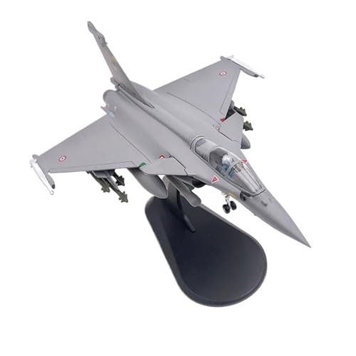 WJXNNON Für Frankreich Dassault Rafale C 1/100 Jagdflugzeug Modell Militärflugzeug Replik Luftfahrt Miniaturflugzeug (Size : Rafale) von WJXNNON