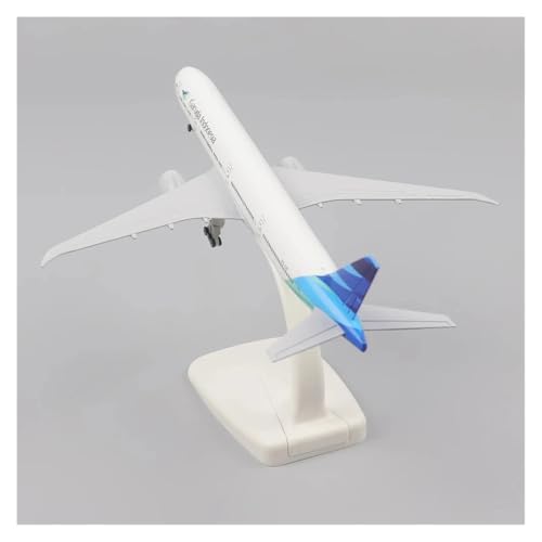 WJXNNON Für Garuda Indonesia Air B777 Modell Airlines Spielzeug Flugzeug Metalllegierung Material 1:400 Geschenk 20cm von WJXNNON