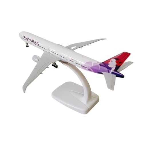 WJXNNON Für Hawaii B777 Metalllegierung Flugzeugmodell Simulation Geschenk Flugzeug Spielzeug 20cm 1:400 von WJXNNON