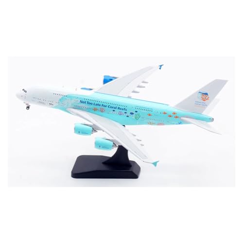 WJXNNON Für HiFly Airlines Airbus A380 Diecast Aircraft Jet Stand Alloy Collectible Plane Gift Aviation 1:400 von WJXNNON