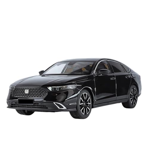 WJXNNON Für Honda 2024 Legierung Automodell Sound Und Licht Pull Back Kinderspielzeug Sammlerstück Geschenk 1:18(Black) von WJXNNON