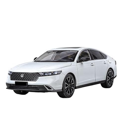 WJXNNON Für Honda 2024 Legierung Automodell Sound Und Licht Pull Back Kinderspielzeug Sammlerstück Geschenk 1:18(White) von WJXNNON