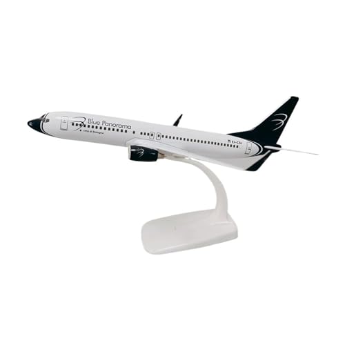 WJXNNON ﻿Für Italien, Italienische Boeing 737 Airlines, Flugzeugmodell, Druckguss-Flugzeugmodell, 20 cm(20cm) von WJXNNON