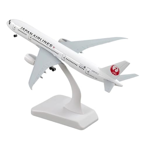 WJXNNON Für Japan Airlines B787 Flugzeug-Modellbausatz Aus Legierung Mit Radmodell, Kindergeschenk Für Sammlungsdekorationen, 20 cm von WJXNNON