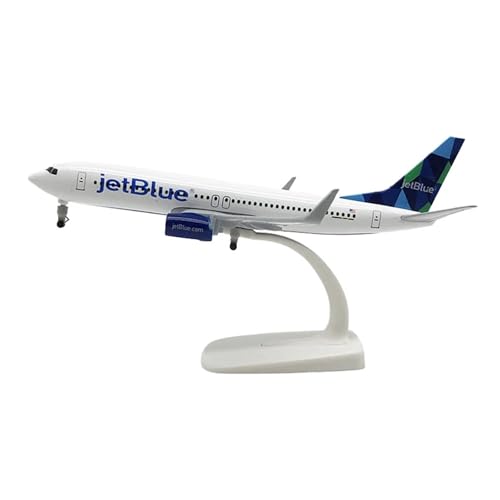 WJXNNON Für Jet Blue JetBlue Airlines Boeing B737 Flugzeug W Fahrwerke Airways Druckguss Legierung Metall Flugzeug Modell 20 cm WJXNNON Für Jet Blue JetBlue Airlines Boeing B737 Flugzeug W Fahrwerke Airways Druckguss Legierung Metall Flugzeug Modell 20 cm von WJXNNON