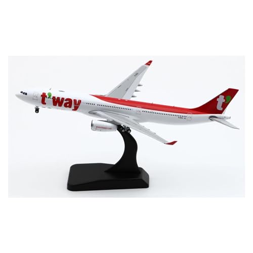 WJXNNON Für Korea Dewei Airlines Airbus A330-300 Diecast Flugzeug Modell Mit Stand Legierung Sammeln Flugzeug Geschenk 1:400 von WJXNNON