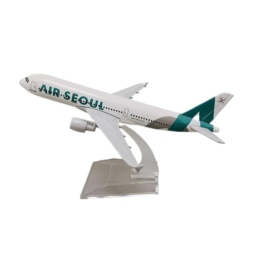 WJXNNON ﻿Für Korean Seoul Airlines Airbus A320 Flugzeugmodell Druckguss-Legierung Flugzeug Modell Flugzeug Geschenke 16 cm von WJXNNON