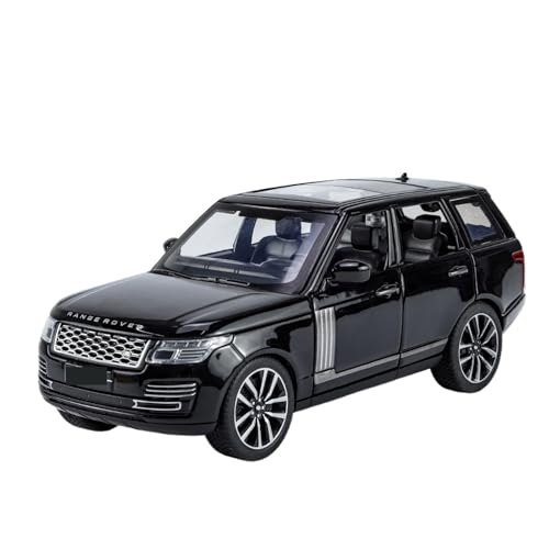 WJXNNON Für Land Rover Range Rover Off Road SUV Fahrzeug Legierung Diecast Auto Modell Sammlung 1:32(Black) von WJXNNON