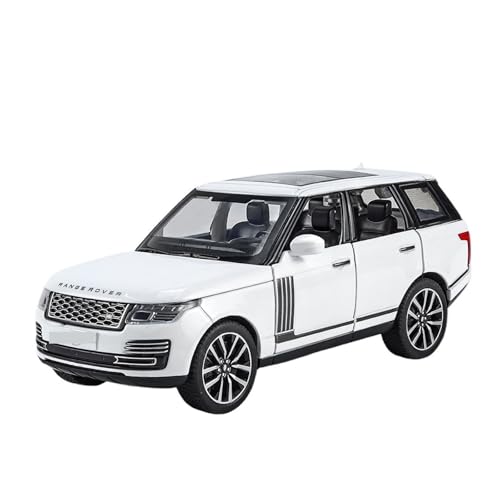 WJXNNON Für Land Rover Range Rover Off Road SUV Fahrzeug Legierung Diecast Auto Modell Sammlung 1:32(White) von WJXNNON