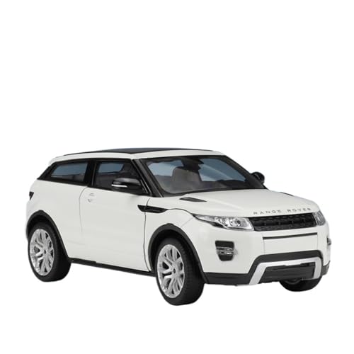 WJXNNON Für Land Rover Range Rover SUV Legierung Druckguss Metall Spielzeug Fahrzeug Auto Modell Sammlung Kinder Geschenke 1:24(White) von WJXNNON