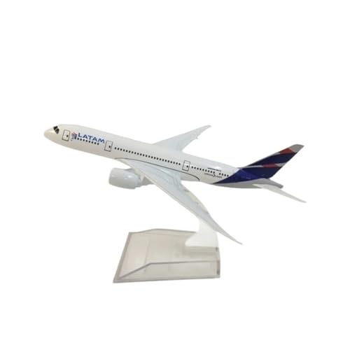 WJXNNON Für Lattam Airways B787 Metallflugzeug-Modellflugzeug-Ornamente Home Collection Flugzeugspielzeug 16CM von WJXNNON