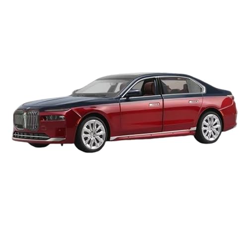WJXNNON Für Legierung Luxy Automodell Diecast Metall Spielzeug Limousine Sound Licht Geschenk 1:24(Red) von WJXNNON