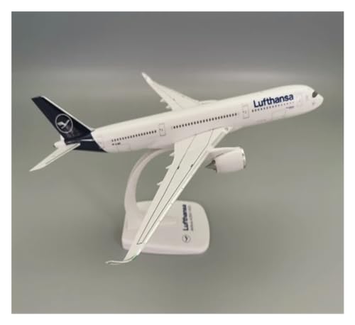 WJXNNON Für Lufthansa Airbus A350 Flugzeugmodell Flugzeugmodell Flugzeugmodell Kunststoff 1:250 Zusammenbauen (Size : 27CM) von WJXNNON