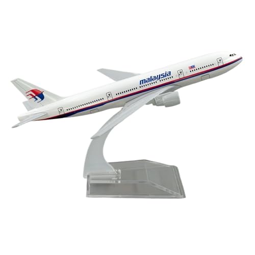 WJXNNON Für Malaysia Airlines B777 Flugzeugmodell Aus Legierung, Geschenksammlung Für Kinder, Heimdekoration, 16 cm WJXNNON Für Malaysia Airlines B777 Flugzeugmodell Aus Legierung, Geschenksammlung Für Kinder, Heimdekoration, 16 cm von WJXNNON