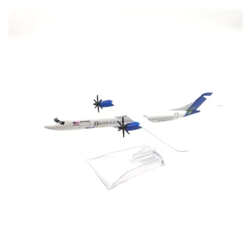 WJXNNON Für Malaysia Firefly Propulsion Airlines Aircraft Air ATR-72 Ausstellungsmodell Mit Unterstützung 16CM 1:400 Druckgusslegierung(East Malaysia) von WJXNNON