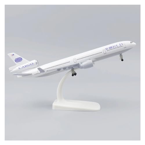 WJXNNON Für Malaysia Md-11 Reproduktion Metalllegierung Flugzeugmodell 20 cm 1:400 Fahrwerk Sammlergeschenk (Size : American Global) von WJXNNON