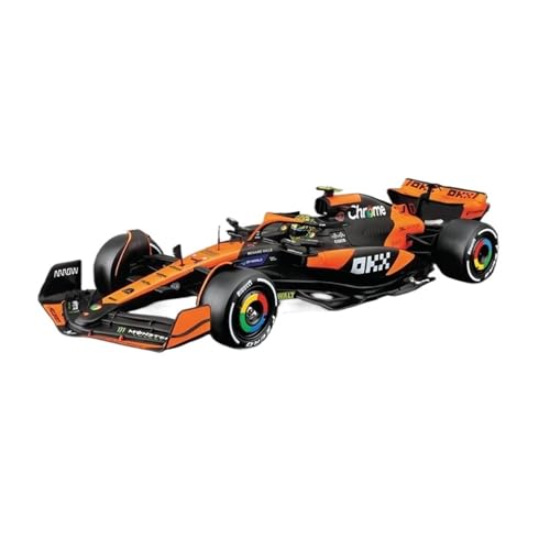 WJXNNON Für McLaren F1 MCL38 2024 Legierung Auto Modell Formel Racing Diecast Spielzeug 1:24(No.4 Norris) von WJXNNON