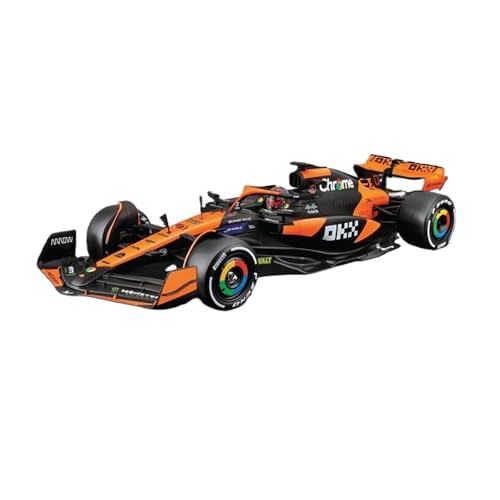 WJXNNON Für McLaren F1 MCL38 2024 Legierung Auto Modell Formel Racing Diecast Spielzeug 1:24(No.81 Piastri) von WJXNNON