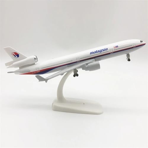 WJXNNON Für Mcdonnell Douglas MD-11 Metallreproduktion, Legierungsmaterial Und Fahrwerkssammlung, Spielzeuggeschenke, 20 cm, 1:400(Malaysia) von WJXNNON