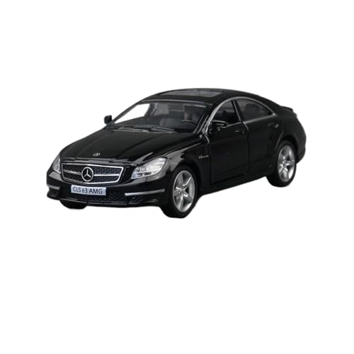WJXNNON Für Mercedes-Benz SUV Fließheck Van Limousine Super Sport Spielzeug Auto Modell Miniatur Sammlung Geschenk 1/36(CLS63 Black) von WJXNNON