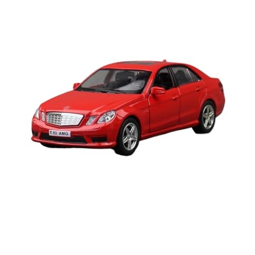 WJXNNON Für Mercedes-Benz SUV Fließheck Van Limousine Super Sport Spielzeug Auto Modell Miniatur Sammlung Geschenk 1/36(E63 AMG Red) von WJXNNON