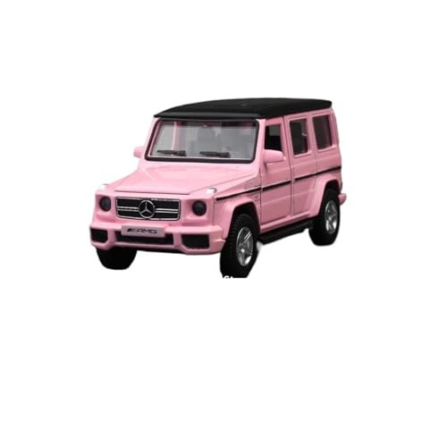 WJXNNON Für Mercedes-Benz SUV Fließheck Van Limousine Super Sport Spielzeug Auto Modell Miniatur Sammlung Geschenk 1/36(G63 AMG Pink) von WJXNNON