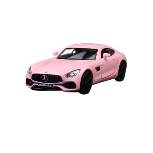 WJXNNON Für Mercedes-Benz SUV Fließheck Van Limousine Super Sport Spielzeug Auto Modell Miniatur Sammlung Geschenk 1/36(GT S Pink) von WJXNNON