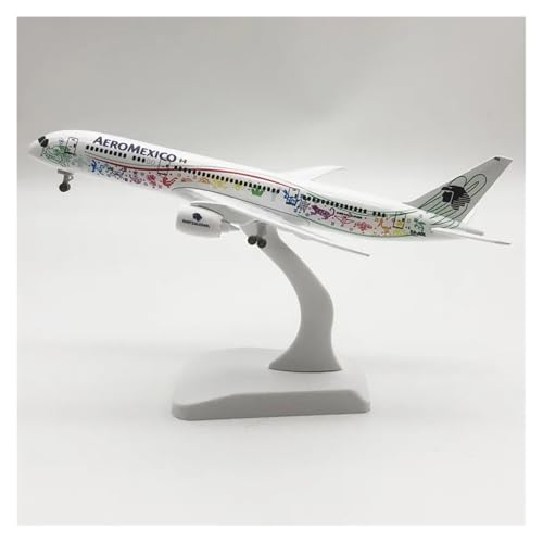 WJXNNON Für Mexican Air AEROMEXICO Airlines Boeing 787 Legierung Flugzeugmodell & Räder Flugzeug 19 cm WJXNNON Für Mexican Air AEROMEXICO Airlines Boeing 787 Legierung Flugzeugmodell & Räder Flugzeug 19 cm von WJXNNON