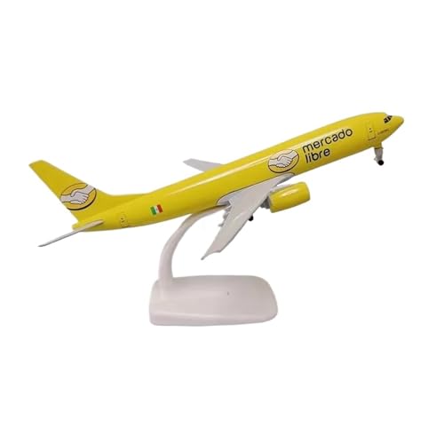 WJXNNON Für Mexican Airlines Boeing 737 Flugzeugmodell Aus Druckgusslegierung Mit Fahrwerksunterstützung, 20 cm von WJXNNON